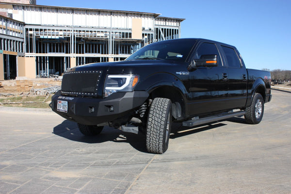 Road Armor 2009 - 2014 Ford F-150 Stealth Front Winch Bumper - Tex Blk