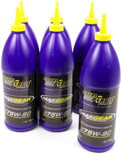 Royal Purple Max Gear Synthetic 75W-90 Gear Oil - 1 Quart ( 6 Pack )