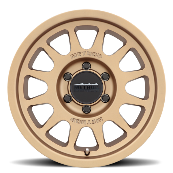 Method MR703 17x7.5 +50mm Offset 6x130 84.1mm CB Method Bronze Wheel