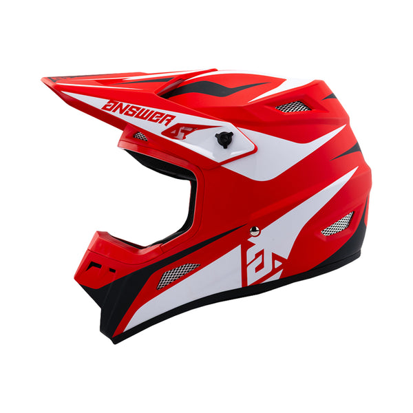 Answer 26 AR1 Mototown Helmet Glossy Red/White/Black