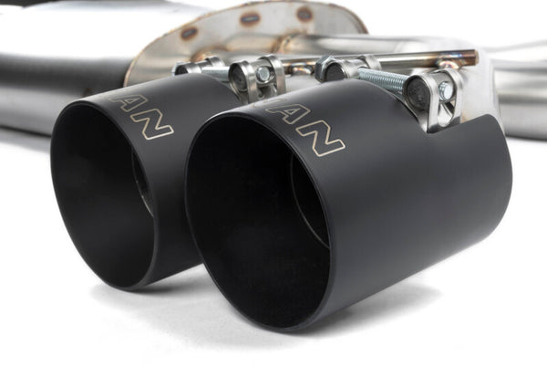 Dinan 2018 - 2025 BMW X3 M40i/X4 M40i (G01/G02) Valved Catback Exhaust System - Black Tips