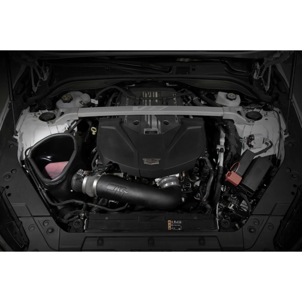 K&N 2022 + Cadillac CT5-V Blackwing 6.2L V8 Performance Air Intake System