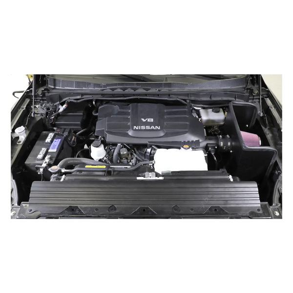 K&N 2017 - 2018 Nissan Titan XD V8 5.6L Aircharger Performance Intake