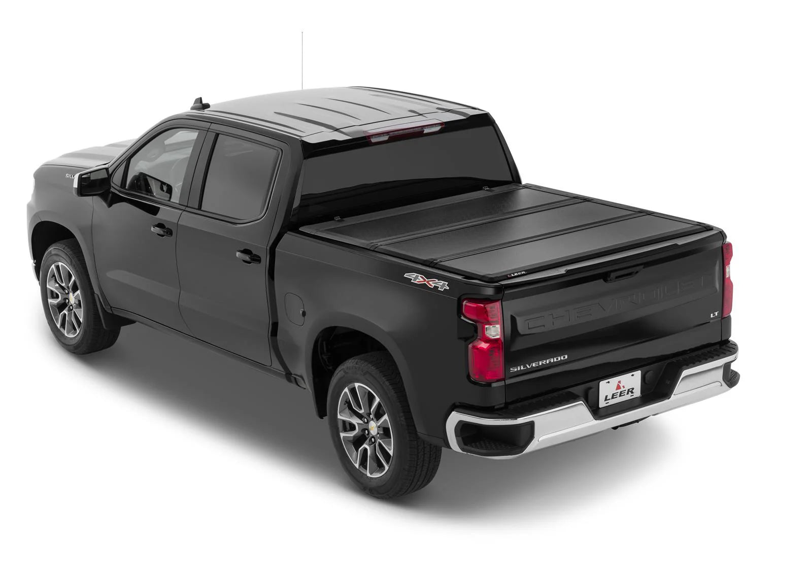 LEER 2014 - 2019 GM Silverado/Sierra 1500 HF350M 6Ft 6In Limited Tonneau Cover - Folding Full Size Standard Bed