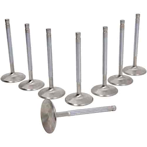 Manley 2011+ Chrysler / Dodge 6.4L Hemi w/ Triple Groove (2.140) Race Flo Intake Valves (Set of 8)