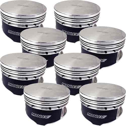 Manley 594000C-8 4.6L / 5.4L Platinum Series Flat Top Pistons 3.552" Bore