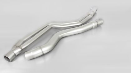 Remus 2015 - 2018 BMW 3 Series F30/F31 Axle Back Exhaust w/Connection Tube/Black Chrome Tail Pipe Set