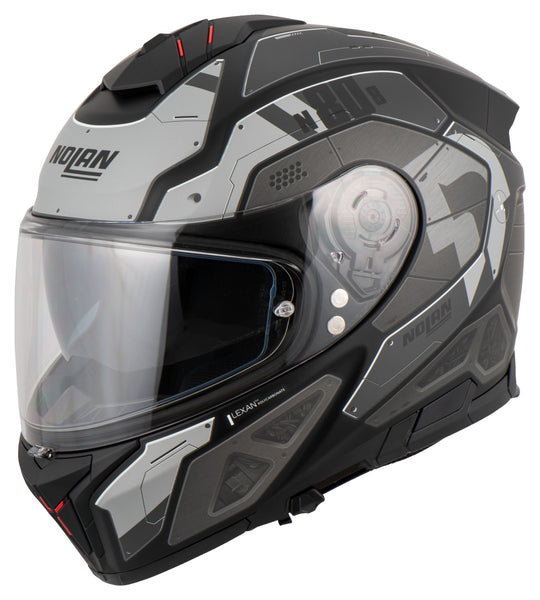 Nolan N80-8 Helmet Starscream ( Flat Black Red / Flat Black Red )