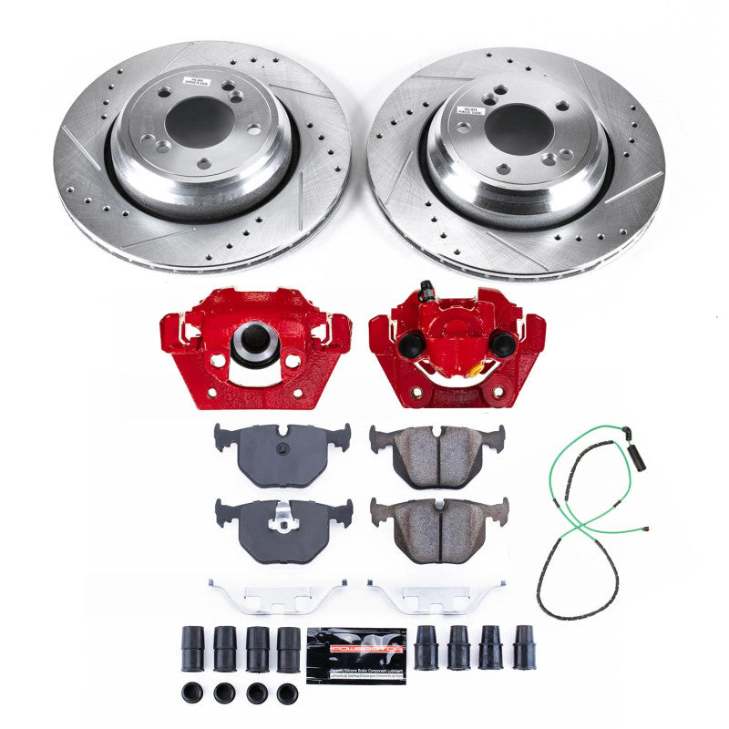 Power Stop 2001 - 2006 BMW M3 Rear Z23 Evolution Kit w/Calipers