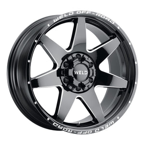 Weld Off-Road W109 20X10 Retaliate 5X139.7 5X150 ET-18 BS4.75 Gloss Black MIL 110.2