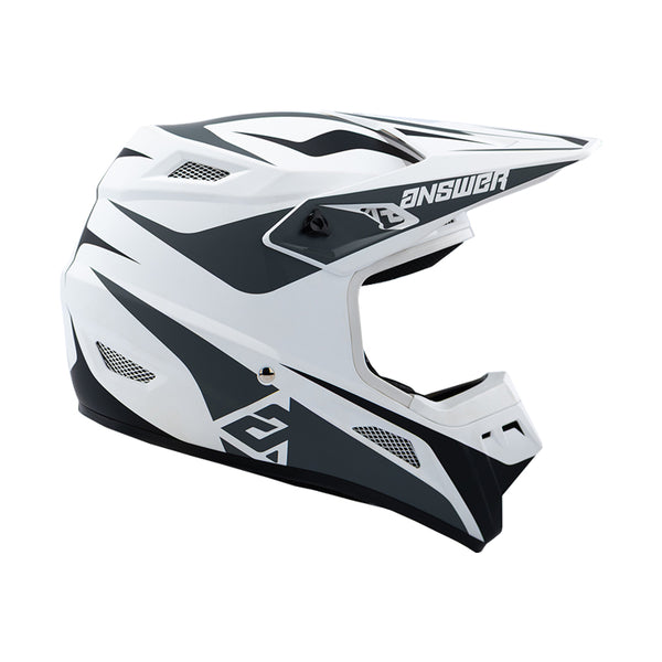 Answer 26 AR1 Mototown Helmet Glossy White/Grey/Black