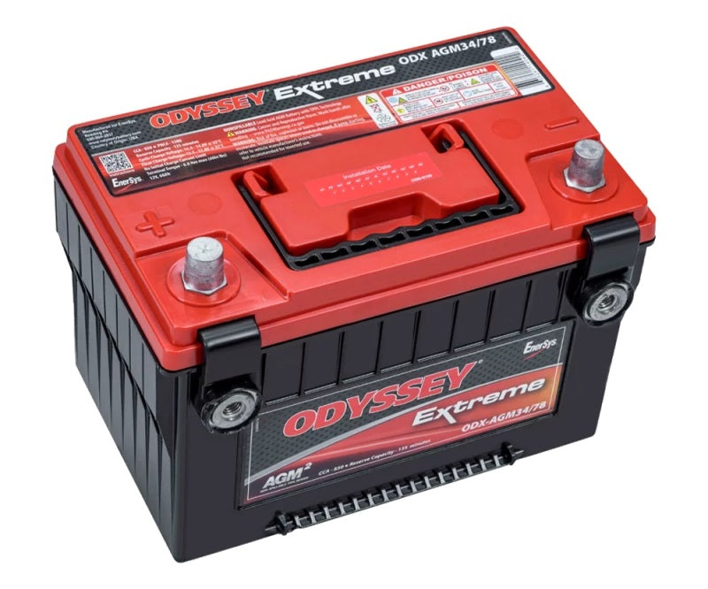 Odyssey Battery Auto/Truck/Heavy Duty & Commercial Extreme AGM Battery ODX-AGM34 78 (34/78-PC1500DT)