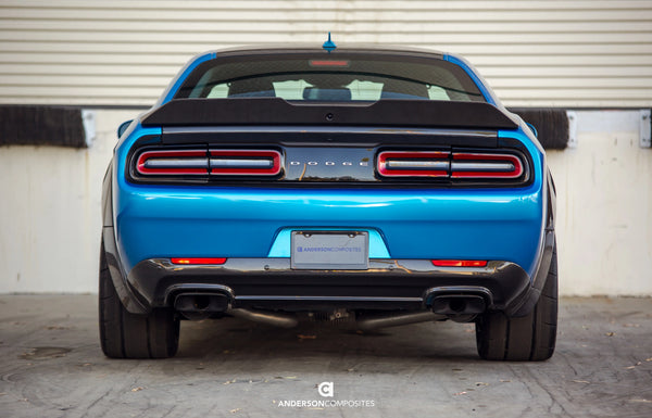Anderson Composites 2018 - 2024 Dodge Challenger Hellcat Type-SA Rear Spoiler