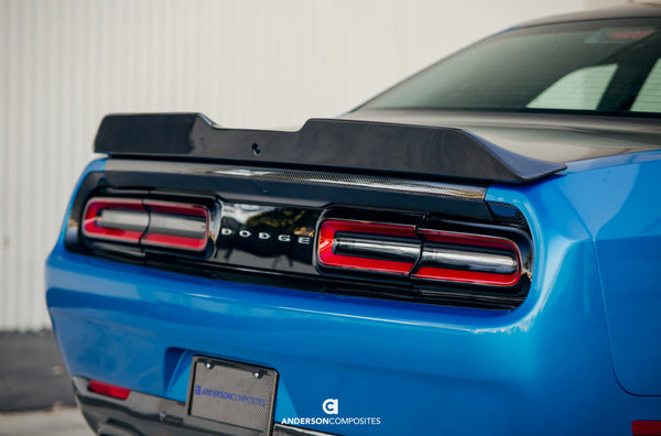 Anderson Composites 2018 - 2024 Dodge Challenger Hellcat Type-SA Rear Spoiler