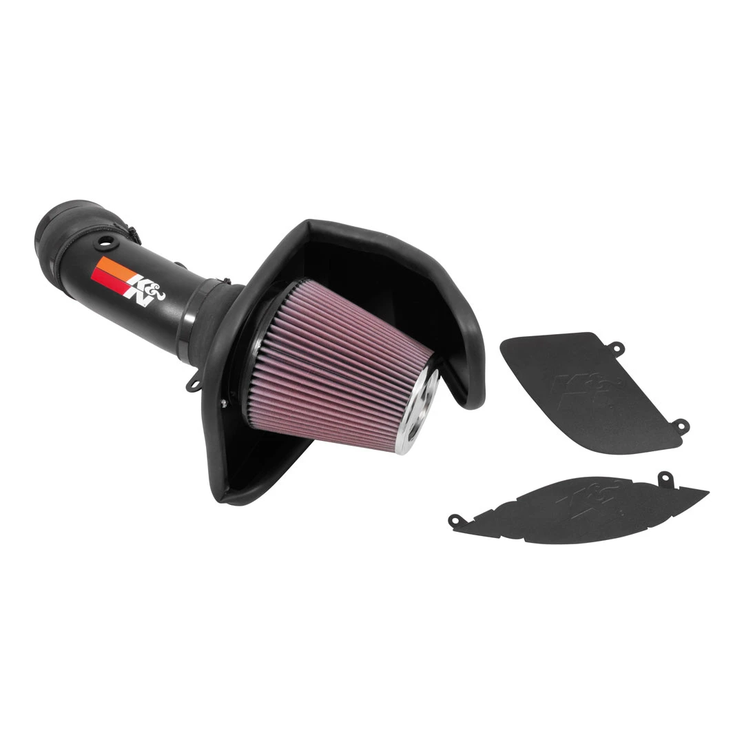 K&N 2017- 2023 Dodge Challenger / Charger Hellcat SC V8-6.2L F/l Typhoon Air Intake