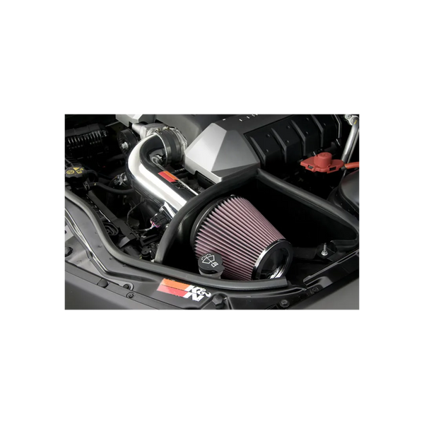 K&N 2010 - 2015 Camaro SS 6.2L V8 Polished Typhoon Short Ram Intake