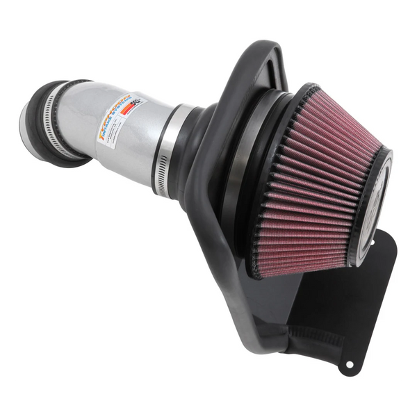 K&N 2014 - 2021 Kia Soul L4 2.0L Typhoon Cold Air Intake Aluminum Silver