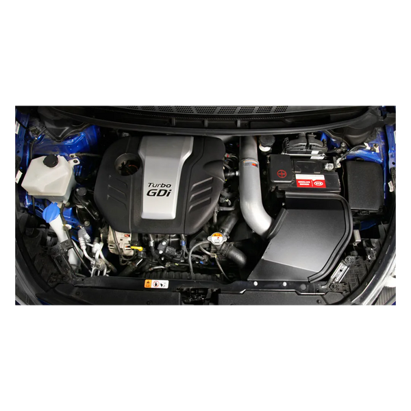K&N 2014 - 2018 Kia Forte Coup L4-1.6L F/I Silver Typhoon Short Ram Intake