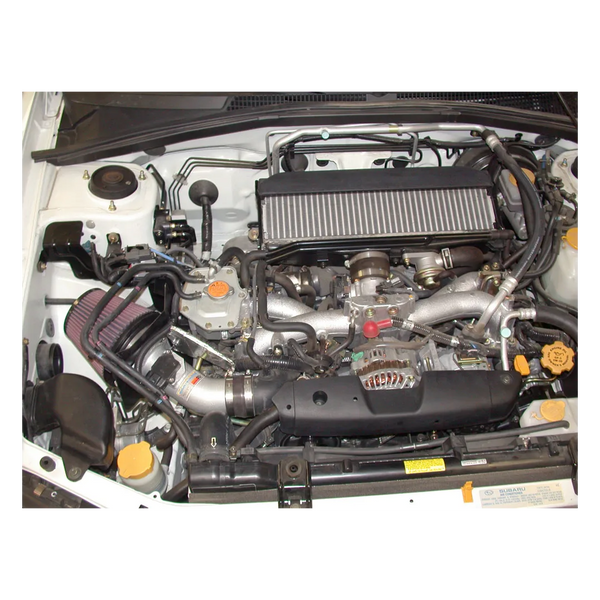K&N 2004 - 2006 Subaru Forester XT F4-2.5L Silver Typhoon Short Ram Intake