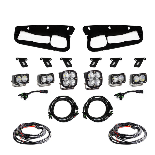 Baja Designs Squadron Sport/S2 Sport Fog Pocket Light Kit - Ford 2021 + Bronco