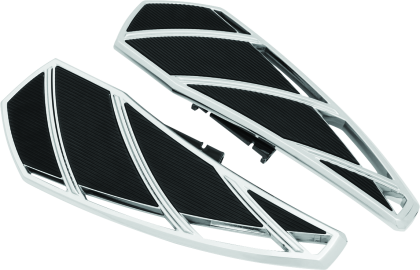 Kuryakyn Chrome Phantom Driver Floorboards - KUR5794 for 2018-2021 Harley-Davidson Softail Motorcycles