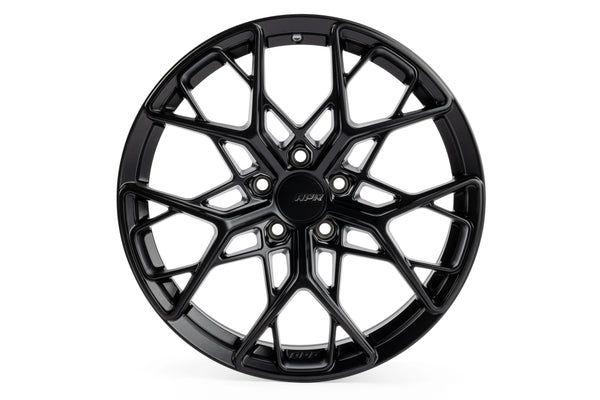 APR A02 Flow Formed 18x8.5 / 5x112 / ET45 / 66.5mm Bore / Satin Black Wheel