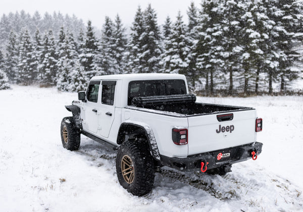 BAK 2020 + Jeep Gladiator Revolver X4s 5ft Bed Cover Tonneau