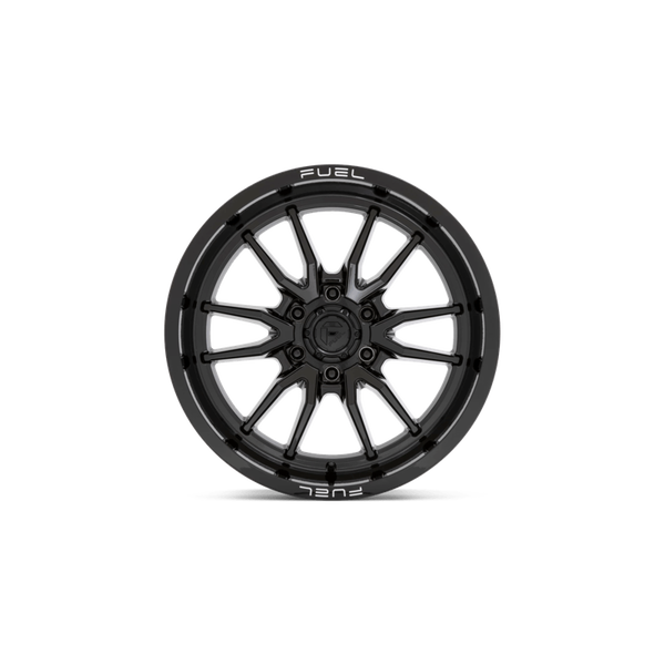 Fuel Offroad D760 CLASH Gloss Black 20x10 -18 6x139.7mm 106.1mm