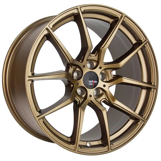 Option Lab Wheels R716 18x8.5 35mm 5x114.3 73.1 Formula Bronze