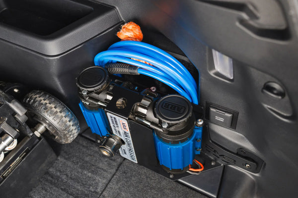 DV8 Offroad 2025 + Toyota 4Runner i-Force MAX Compressor Mount - Micro Texture Black Powder Coat