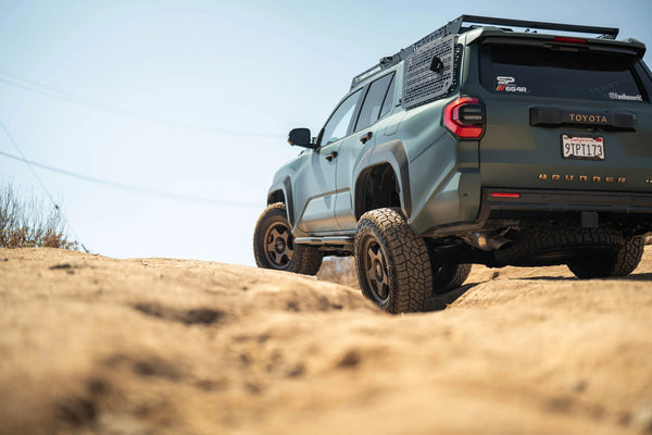 DV8 2025+ Toyota 4Runner OE Plus Side Steps - Micro-Texture Black