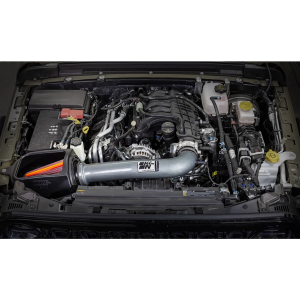 K&N 2018 - 2026 Wrangler JL / 2020 - 2026 Gladiator V6 - 3.6L NextGen Aluminum Intake