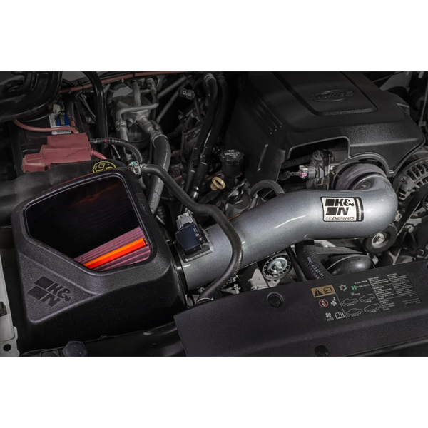 K&N 2009 - 2013 Silverado 1500 V8  4.8L/5.3L/6.2L NextGen Aluminum Cold Air Intake