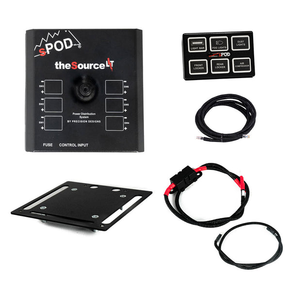 Spod SourceLT w/ Mini6 for Universal w/ 84 Inch Battery Cables