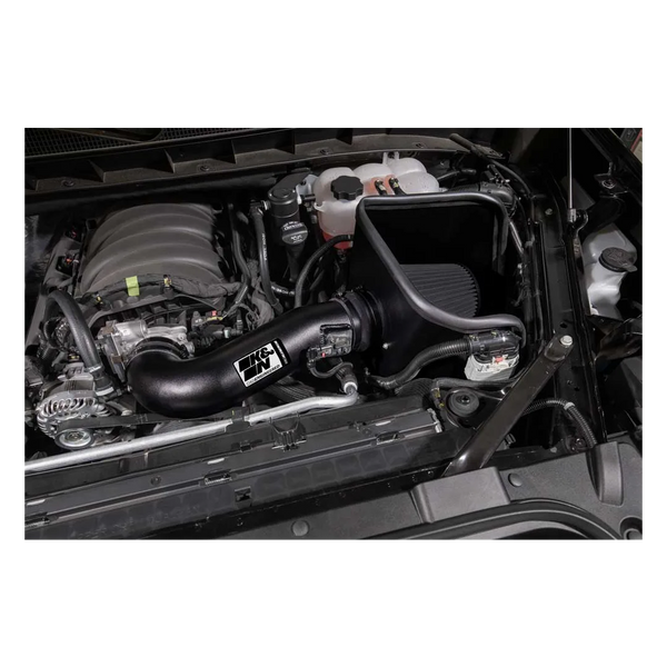 K&N 2019 - 2023 Chevrolet Silverado / Sierra 1500 / Surburban / Escalade / Yukon 5.3L / 6.2L V8 Black Performance Intake Kit