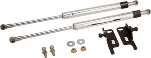 NRG Hood Damper Kit (Polished) - 2003 - 2007 Nissan 350Z/G35 (Half Pressure Shocks for CF Hood)