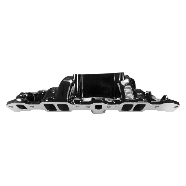 Edelbrock Small Block Chevy Performer RPM Intake Manifold - Black Plasma Finish