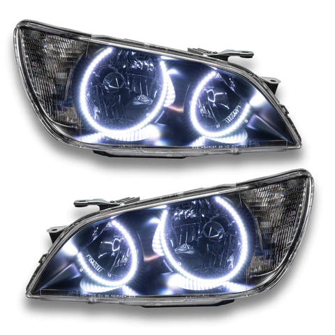 Oracle 2001 - 2005 Lexus IS300 SMD Headlight (Non-HID) - Black - White