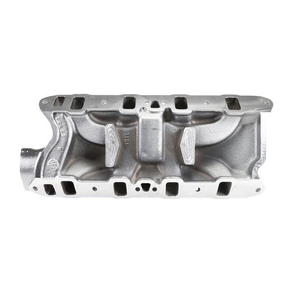 Edelbrock Ford Small Block 302 Performer RPM Intake Manifold - Chrome Plasma Finish