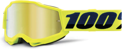 100% Accuri 2 Goggle Yellow Mirror Gold Lens Youth