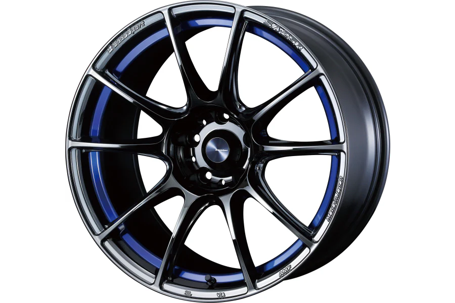 WedsSport SA-25R Blue Light Chrome II 18x9.5 +38 5x114.3