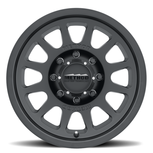 Method MR703 17x8.5 0mm Offset 8x6.5 8x165 130.81mm CB Matte Black Wheel