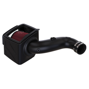 S&B Cold Air Intake For 2007 - 2010 Chevrolet Silverado / GMC Sierra V8-6.6L LMM Duramax Cotton Cleanable Red