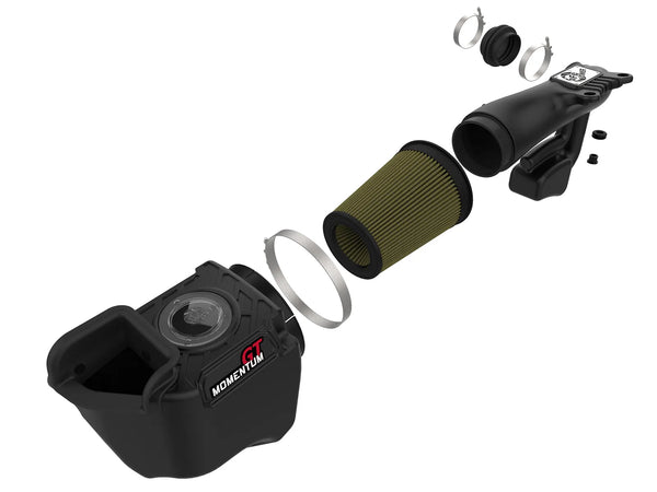 aFe Momentum GT Pro GUARD 7 Cold Air Intake System 2012 - 2018 Jeep Wrangler JK V6 3.6L