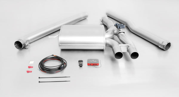 Remus 2014 + Mini Cooper S F56 (Excl Facelift Models) Cat Back Exhaust w/Adpater/Carbon Tail Pipe Set