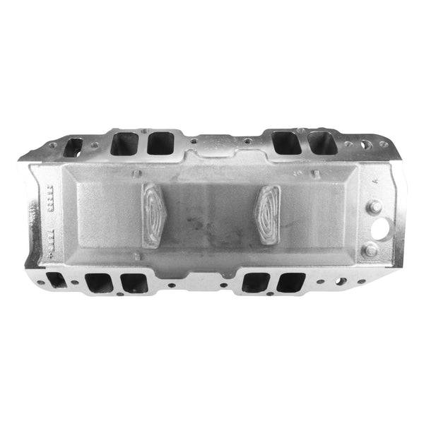 Edelbrock Chevy Big Block RPM Air-Gap 2-R Intake Manifold - Chrome Plasma Finish