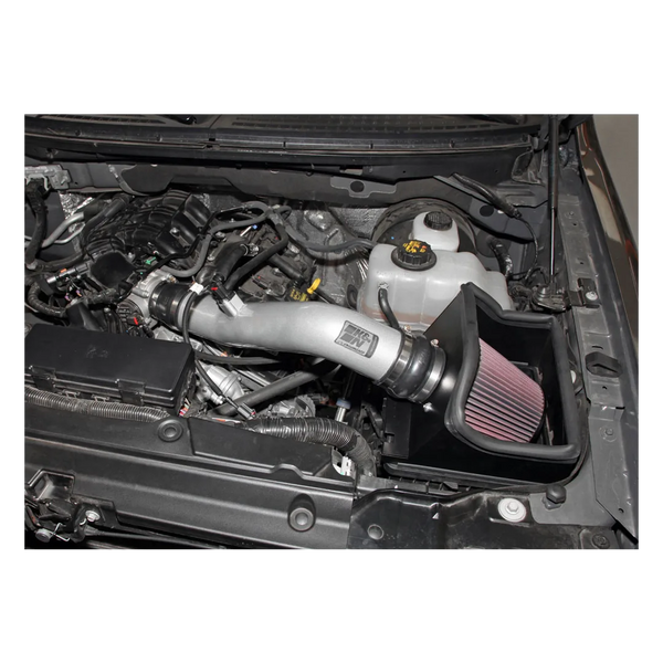K&N 2011 - 2014 Ford Edge 3.5/3.7L-V6 Silver High Flow Performance Kit