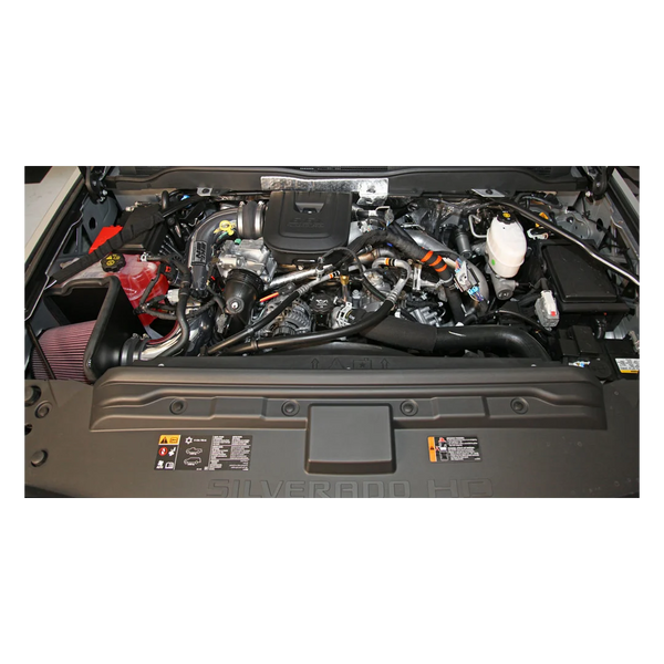 K&N 77 Series Performance Intake Kit for 2015 - 2016 Chevrolet Silverado/GMC Sierra 2500 / 3500 6.6L V8 Diesel