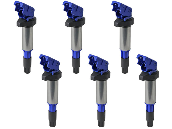 aFe 2001 - 2006 BMW 325i / 330i / M3 / X3 / Z3 / 2003 - 2008 Z4 E46 Scorcher High-Performance Ignition Coil (6 Pack)