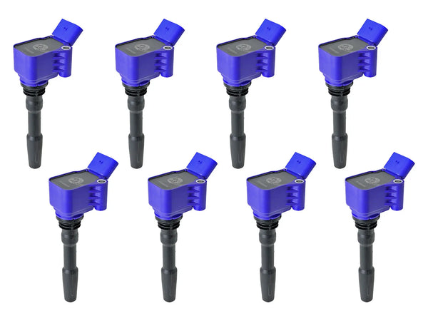 aFe 2013 - 2023 Audi S8 / 2014 - 2018 Audi RS7 / 2020 - 2023 RS Q8 / 2013 - 2018 A8 / 2021 - 2023 RS6 Avant Scorcher High-Performance Ignition Coil (8 Pack)